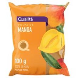 Polpa de Fruta Manga Qualitá Pacote 100g