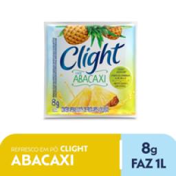 Refresco em pó Clight Sem Açúcar Abacaxi 8g