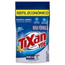 Lava-Roupas Líquido Primavera Tixan Ypê Pouch 900ml Refil Econômico