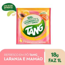 Refresco em pó Tang Laranja Mamão 18g