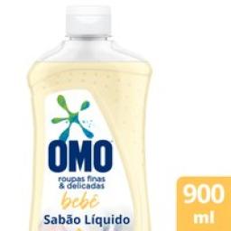 Sabão Líquido Omo Roupas Finas e Delicadas Bebê 900 mL