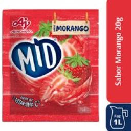 Refresco em pó MID® Morango 20g