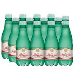 Água Mineral com Gás SÃO LOURENÇO Garrafa 300ml - com 12 Unidades