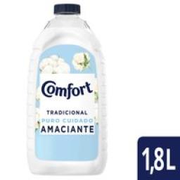 Amaciante de Roupa Diluído Tradicional Puro Cuidado Comfort Frasco 1,8l