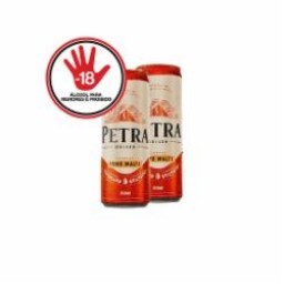 Cerveja Petra puro malte lata 350mL