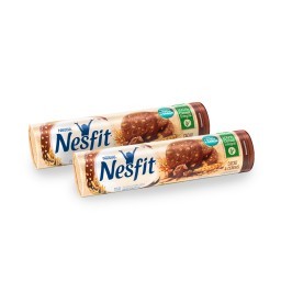 Kit Biscoito Integral Cacau & Cereais Nestlé Nesfit Pacote 160g - 2 Unidades