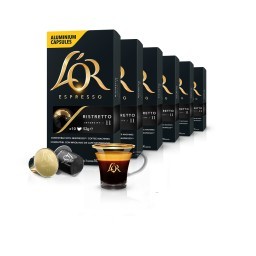 Kit 6 Cápsulas De Café L'OR Ristretto 10un