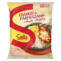 Parmegiana de Frango com Arroz e Batata SADIA Caixa 350g