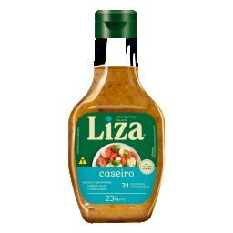 Molho para Salada Caseiro Liza Squeeze 234ml