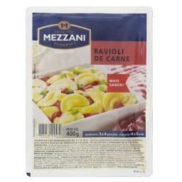 Ravioli com Recheio de Carne MEZZANI 400g