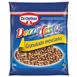 Chocolate Granulado Mesclado Dr. OETKER Pacote 130g