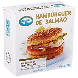 Hambúrguer de Salmão DAMM Caixa 360g