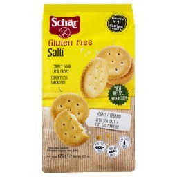 Biscoito Salgado SCHÄR  sem Glúten e sem Lactose Pacote 175g