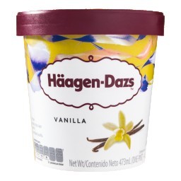 Sorvete de Baunilha HÄAGEN DAZS Pote 473ml