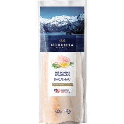 Filé De Bacalhau Alaska Congelado 800g