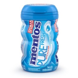 Goma de Mascar MENTOS Pure Mint 92g