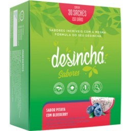 Desinchá Sabor Pitaya com Blueberry com 30 Sachês