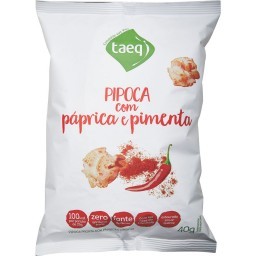 Pipoca Pronta TAEQ Páprica e Pimenta 40g