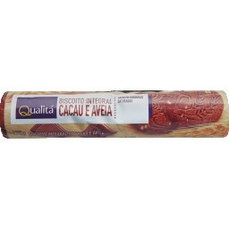 Biscoito Integral de Cacau e Aveia QUALITÁ 170g