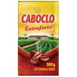 Café à Vácuo Torrado e Moído Extra Forte CABOCLO Caixa 500g