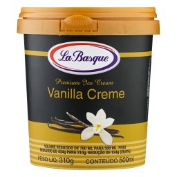 Sorvete LA BASQUE Vanilla Creme 500ml