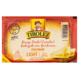 Queijo Prato Lanche Light TIROLEZ 320g