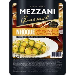 Nhoque com Recheio de Carne Seca MEZZANI Gourmet 400g