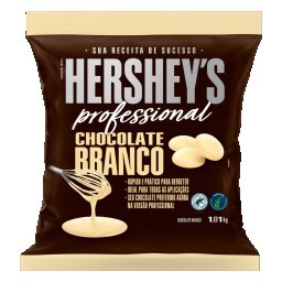 Chocolate Branco em Moedas Hershey's Professional Pacote 1,01kg