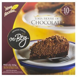 Torta de Mousse de Chocolate Mr. Bey Caixa 500g