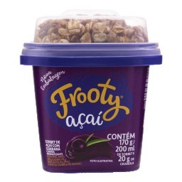 Sorbet com Granola Açaí e Guaraná Frooty Pote 200ml