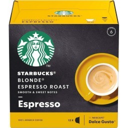 STARBUCKS ® Blonde Espresso Roast by NESCAFÉ ® Dolce Gusto ® Torra Clara 12 Cápsulas