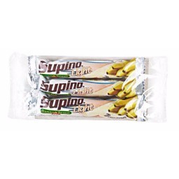 Barra de Fruta Banana Coberta com Chocolate Branco Light BANANA BRASIL 72g contém 3 Barras