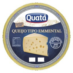 Queijo Emmental QUATÁ Pacote 300g