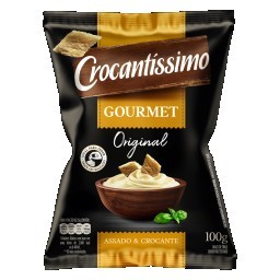 Snack de Trigo Original Crocantíssimo Gourmet Pacote 100g