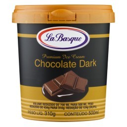 Sorvete Chocolate Dark LA BASQUE Pote 500ml