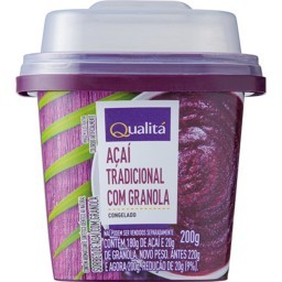 Açaí Natural com Granola QUALITÁ 200g