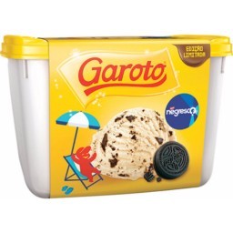 Sorvete Sabor Negresco GAROTO Pote 1,5L