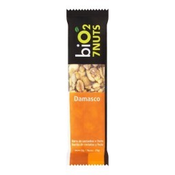 Barra de Castanha com Damasco Zero Lactose biO2 7Nuts Pacote 25g