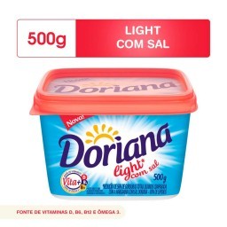 Margarina light com sal Doriana 500g