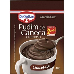 Mistura em Pó Para Pudim de Caneca Cremoso Sabor Chocolate DR.OETKER 40g