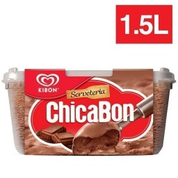 Sorvete de Pote Kibon Chicabon 1,5L