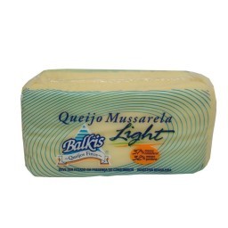 Queijo Mussarela Lanche Light BALKIS Pedaço 470g