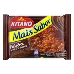 Tempero para Feijão Mais Sabor KITANO Pacote 60g