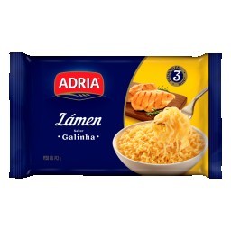 Macarrão Instantâneo Lámen Galinha Adria Pacote 74,3g