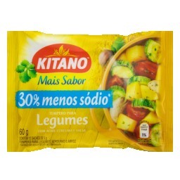 Tempero para Legumes, Verduras e Arroz Mais Sabor KITANO 60g