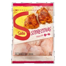 Sobrecoxa de Frango Congelada SADIA Pacote 1kg