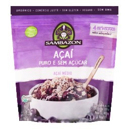 Açaí Orgânico Puro SAMBAZON 400g