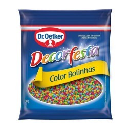 Confeitos Color Bolinhas Decor Festa Dr. OETKER Pacote 80g