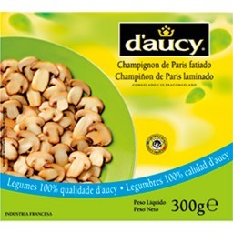 Champignon Fatiado Congelado D´AUCY Pacote 300g