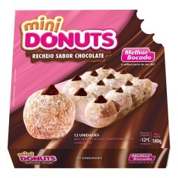 Mini Donuts de Chocolate MELHOR BOCADO 180g